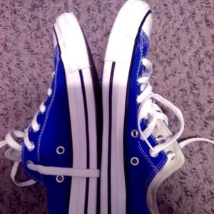 Blue Converse